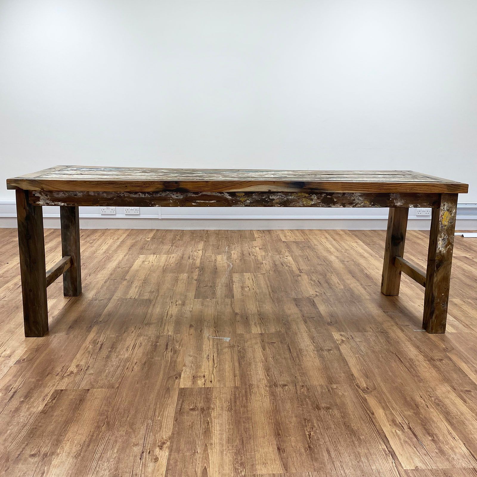 Recycled Teakwood Dinning Table - Image 3