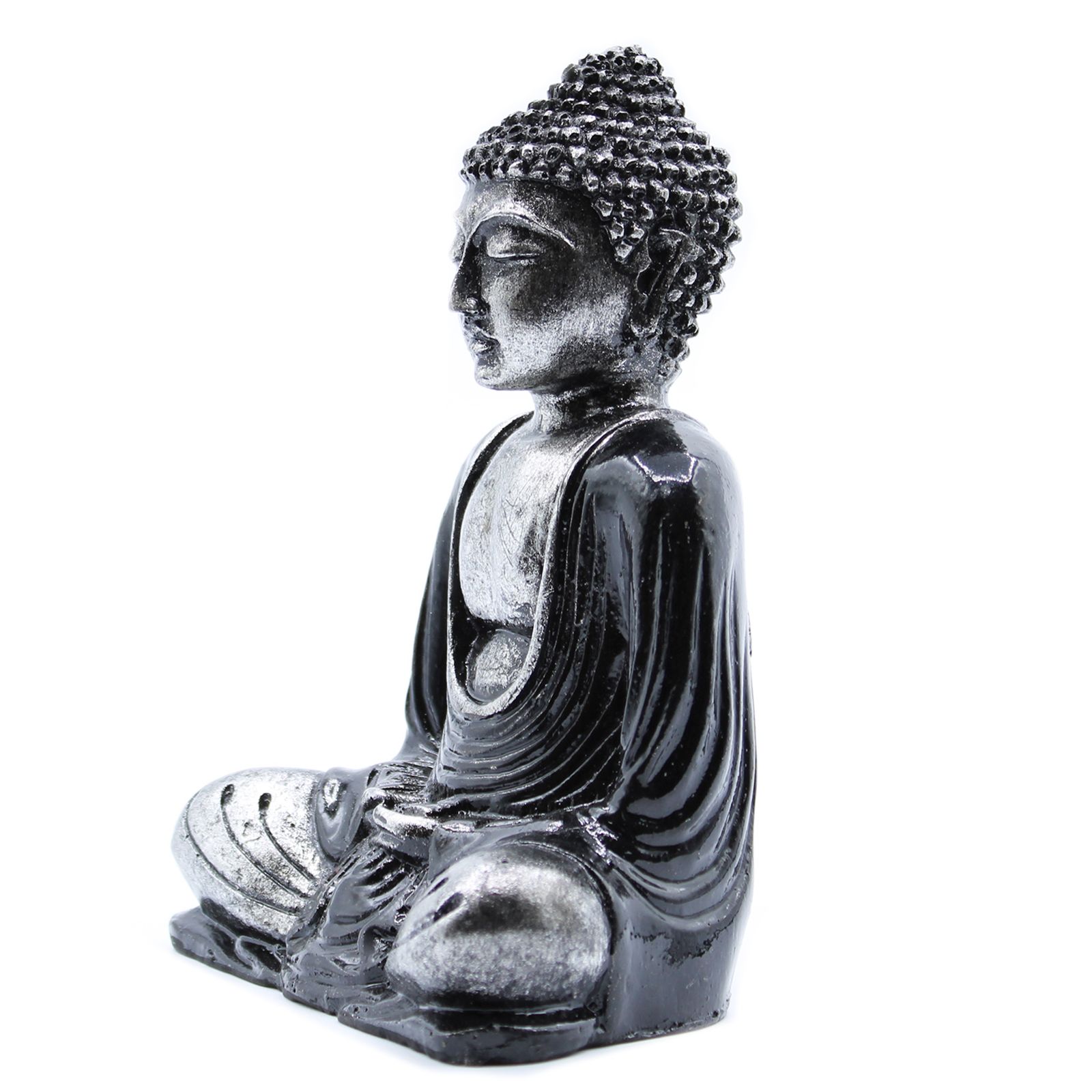 Black & Grey Buddha - Medium - Image 2