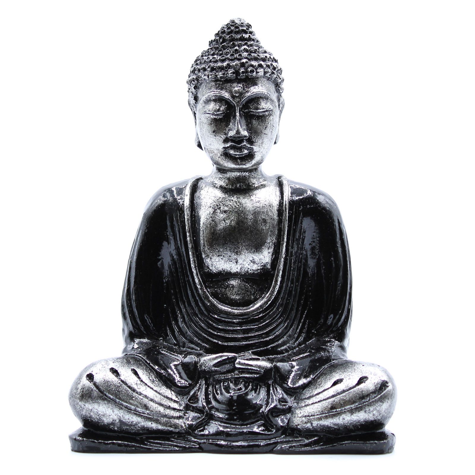 Black & Grey Buddha - Medium - Image 4