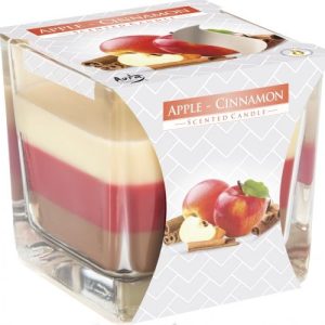 Rainbow Jar Candle - Apple and Cinnamon