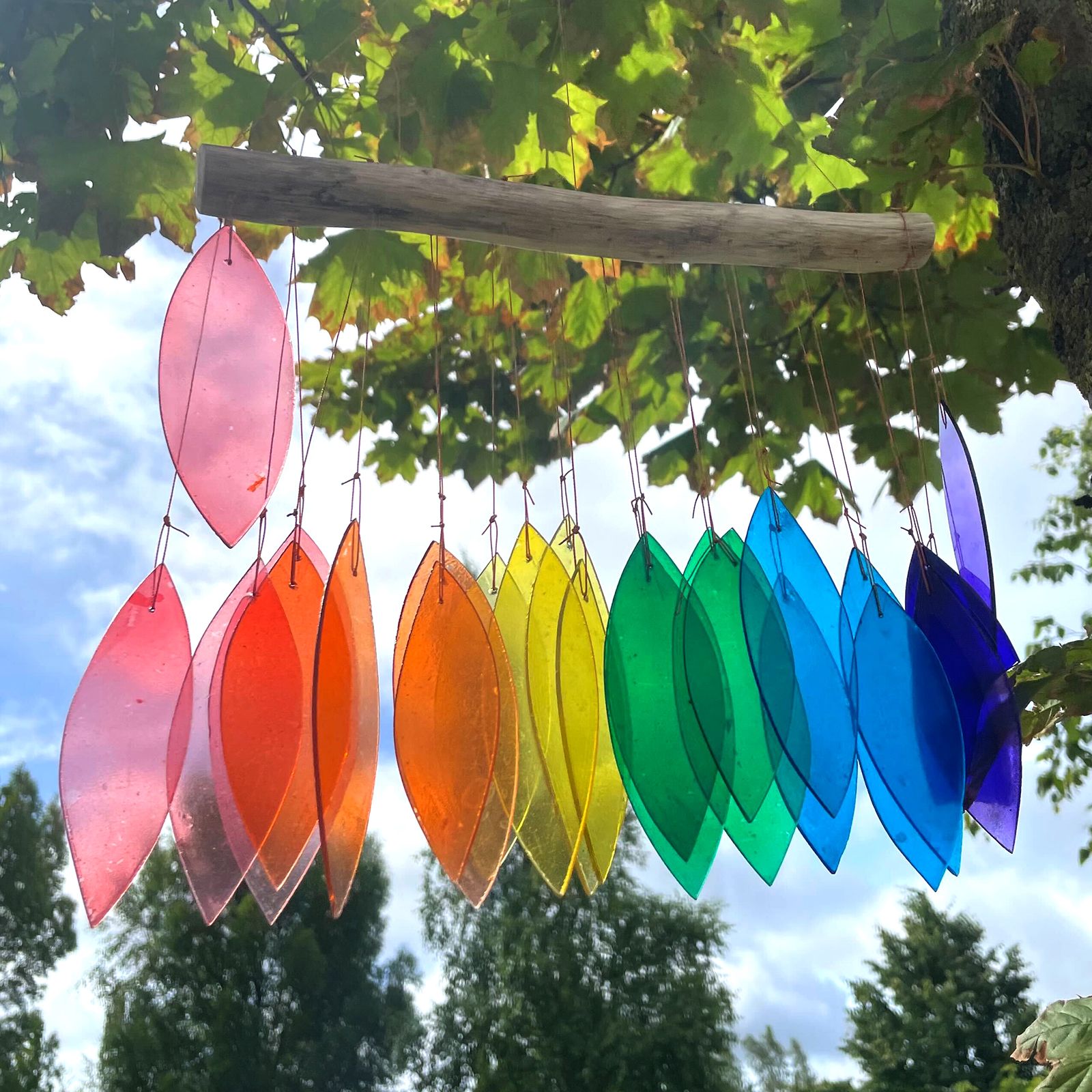Rainbow Glass Chime - Assorted - Image 2