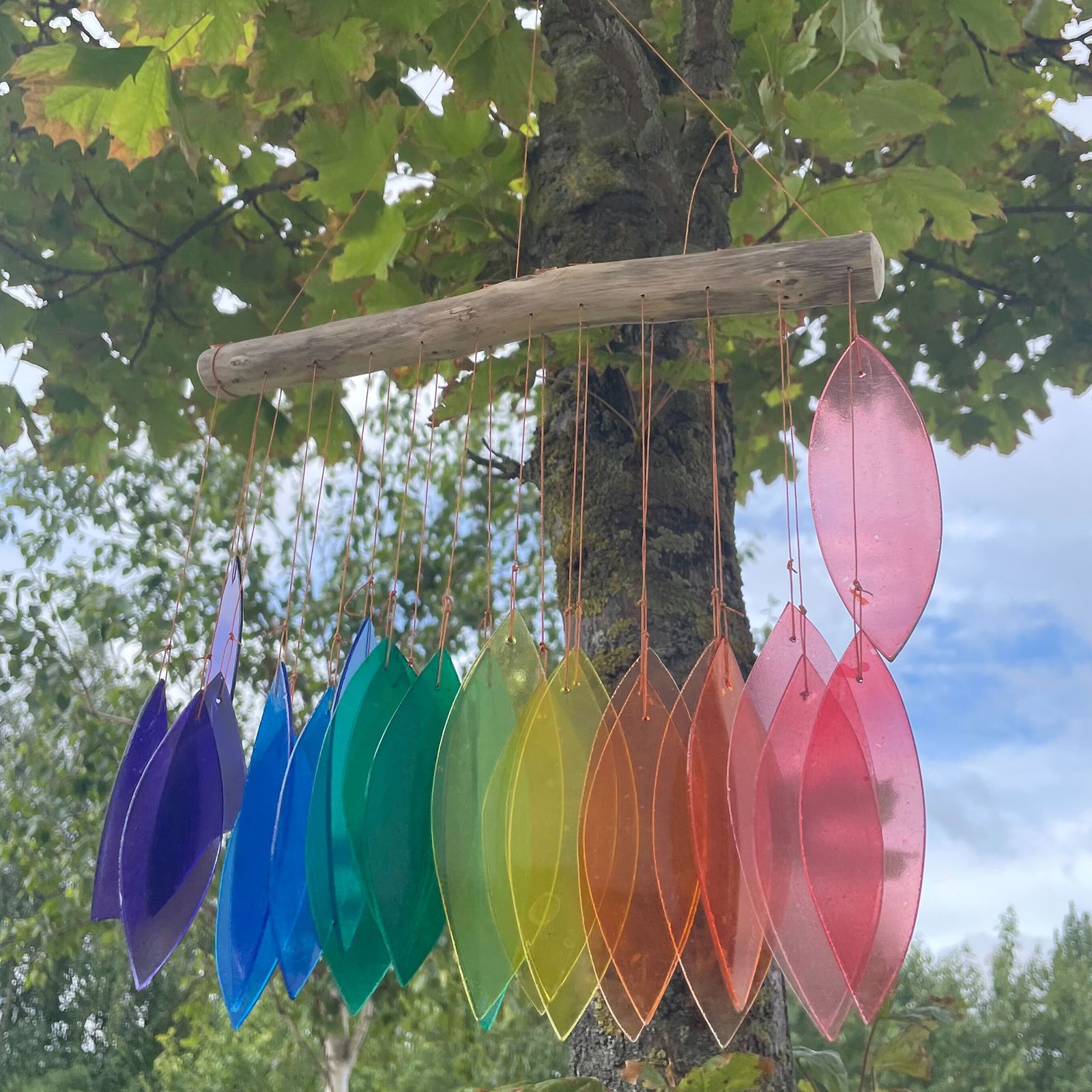 Rainbow Glass Chime - Assorted - Image 3