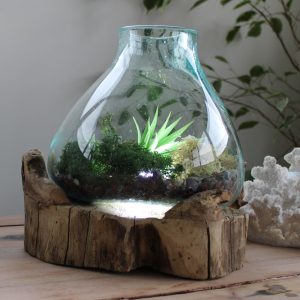 Molten Glass Large Fish Tank
