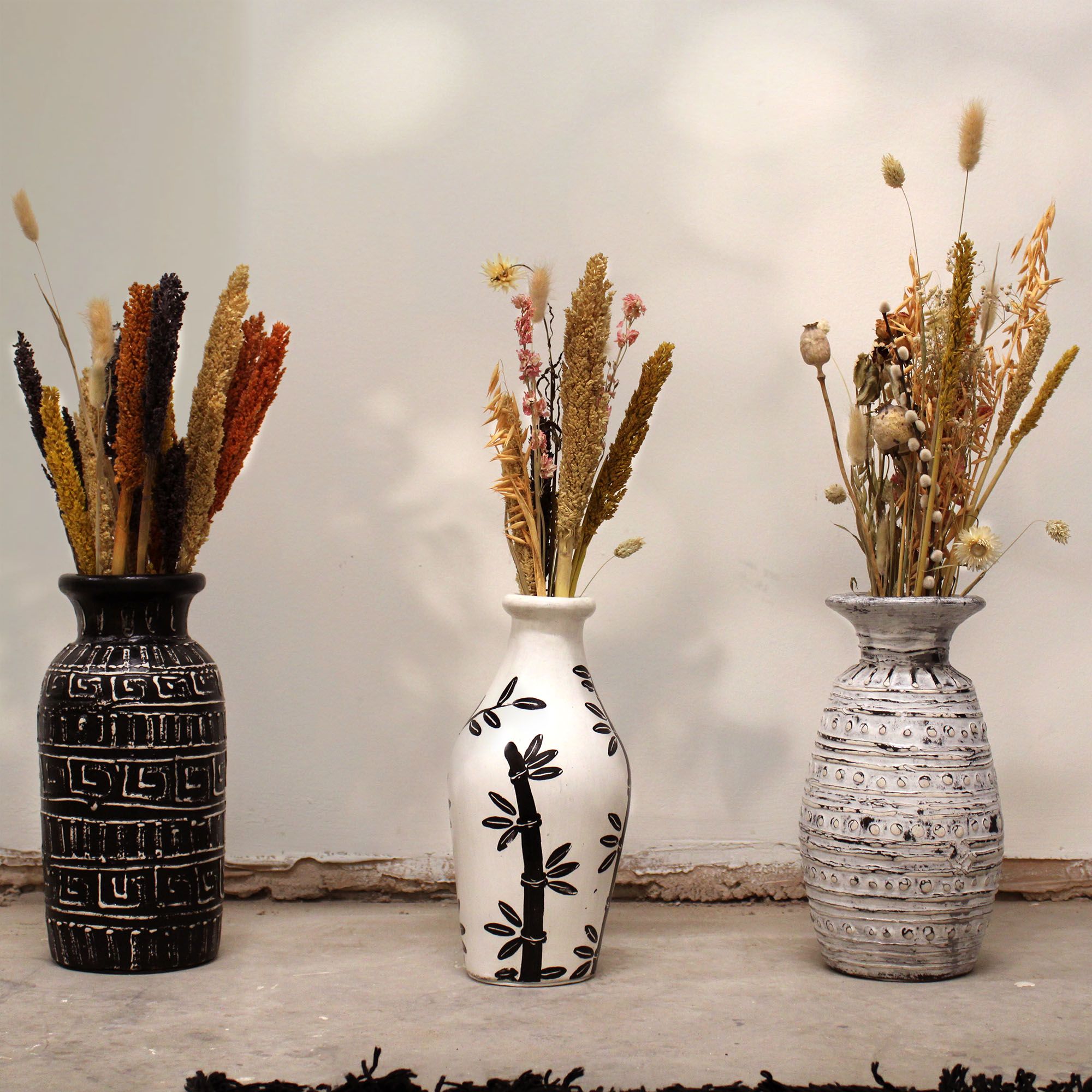 Greek Straight Vase - Chocolate - Image 3