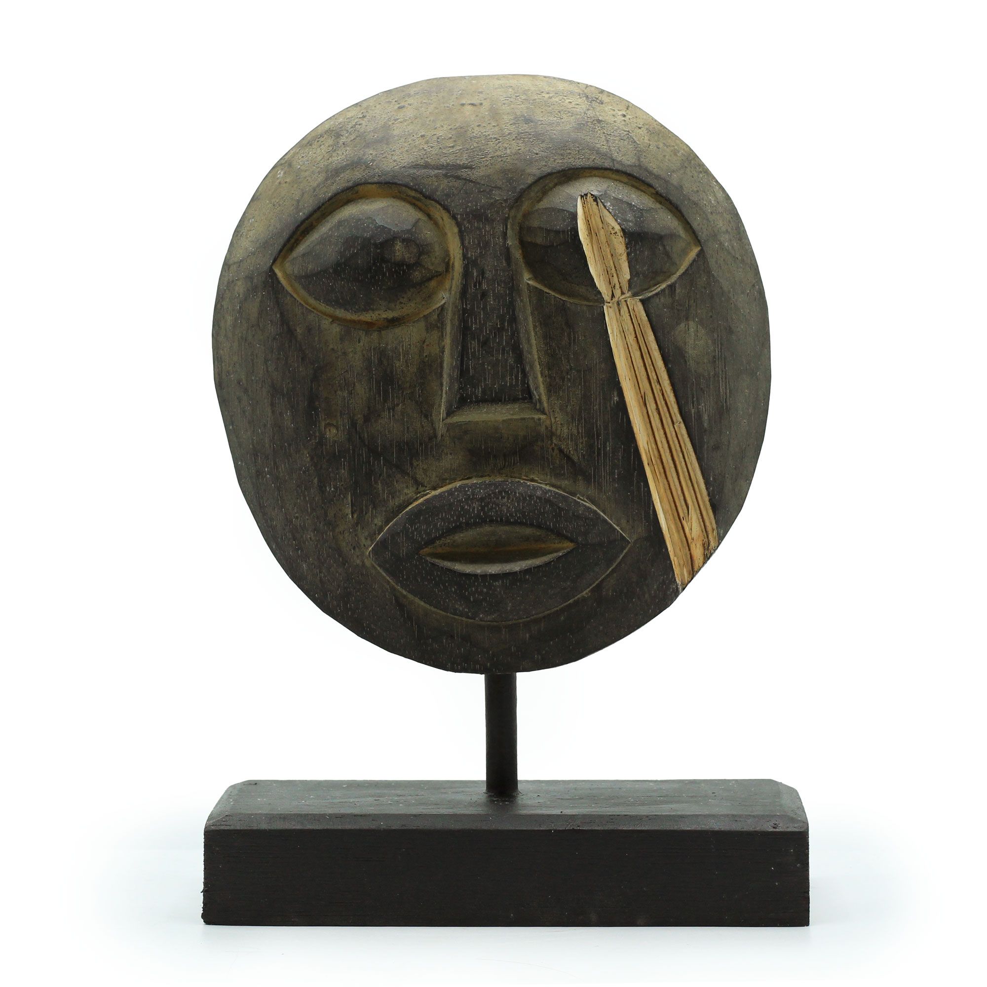 Timor Tribal Decorative Mask - Antique - Image 2
