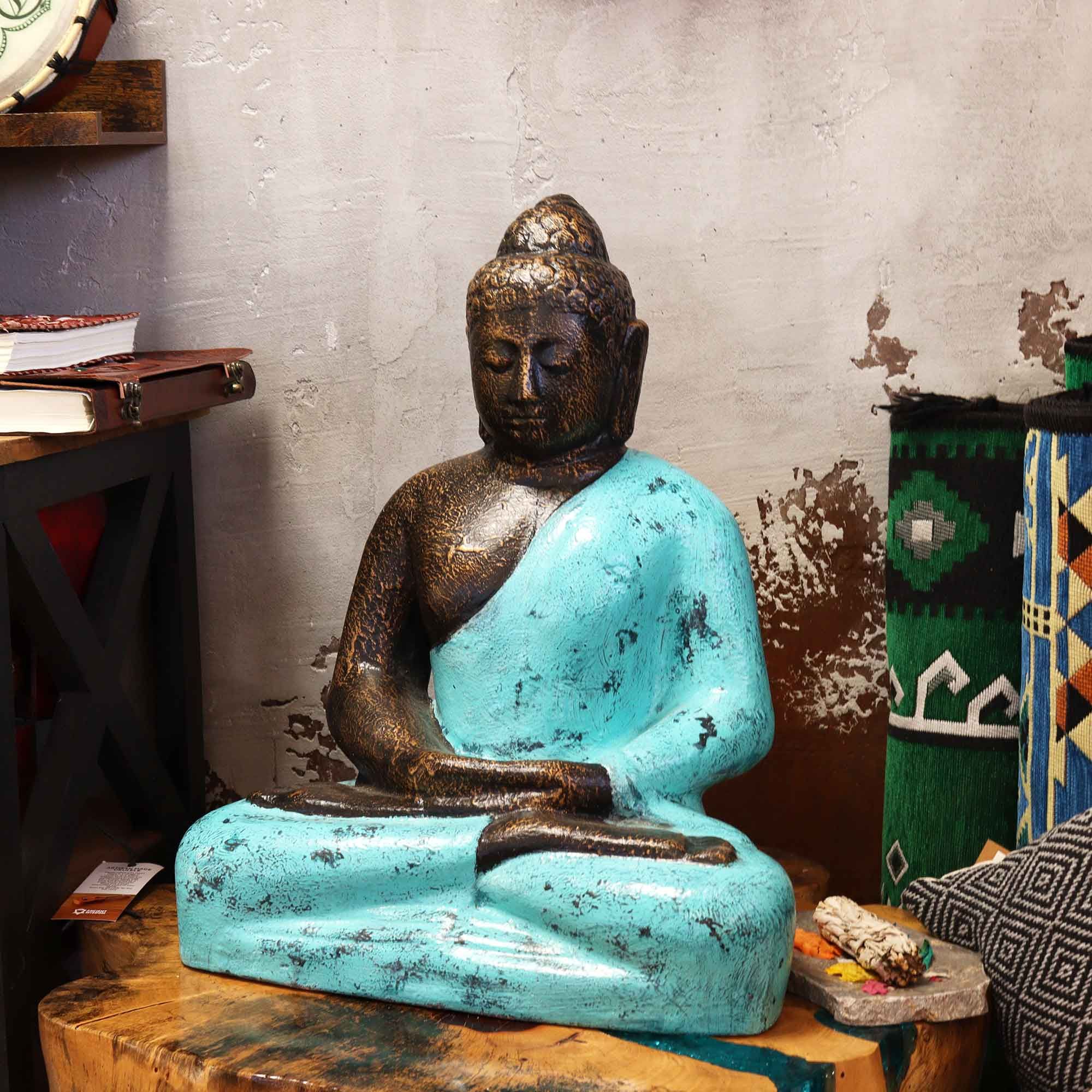 Medium Buddha Classic Turquoise Stone - 0.5m - Image 2