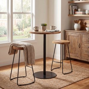 Franklin Hardwood Bar Table
