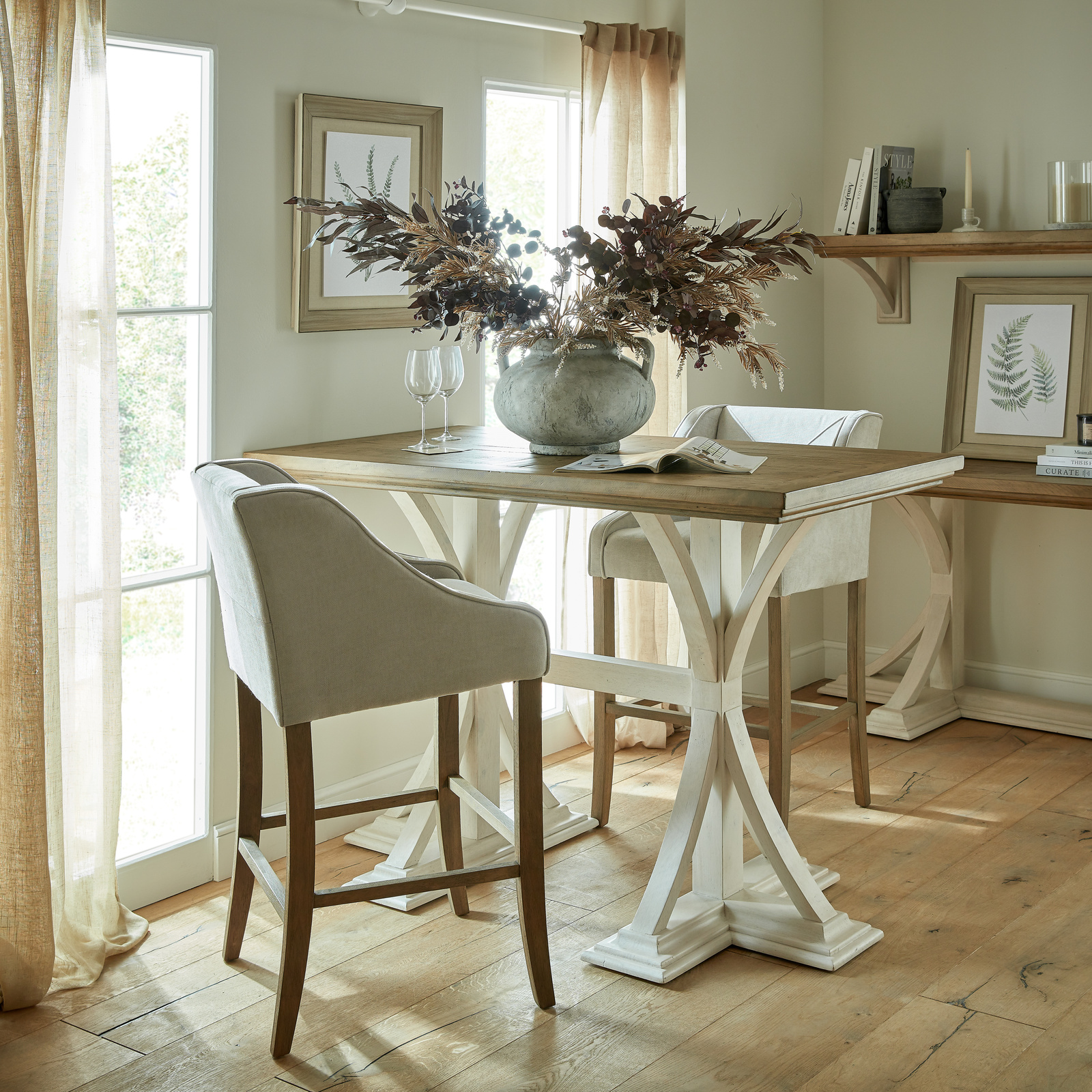 Epsom Grey Bar Stool - Image 2