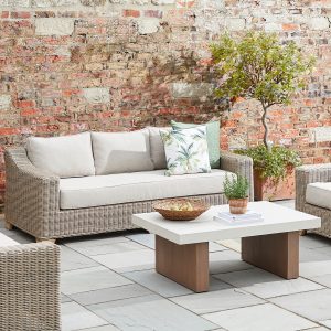 Capri Collection Outdoor Three Seater Sofa