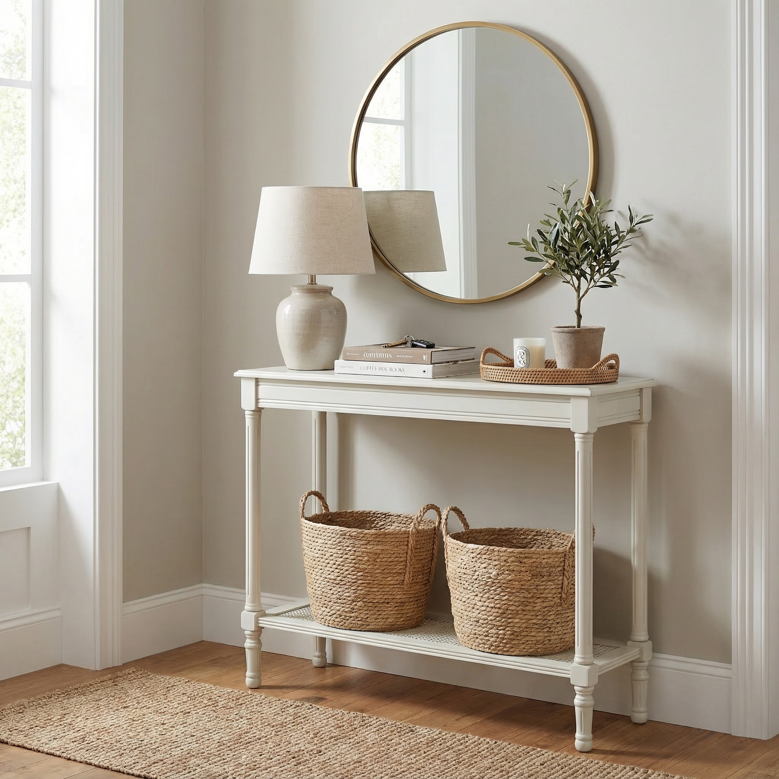 Belmont Rattan Collection Console