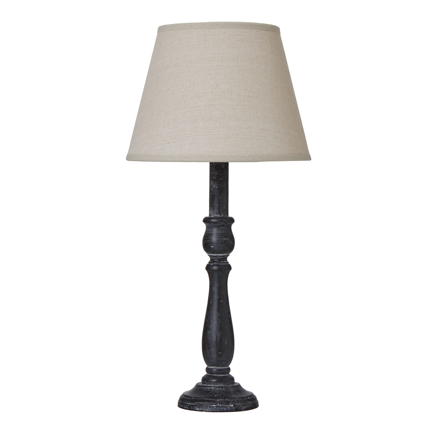 Ravenna Column Table Lamp With Linen Shade - Image 2
