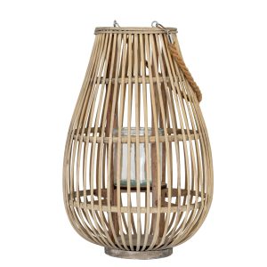 Medium Ellipse Lantern With Glass Holder