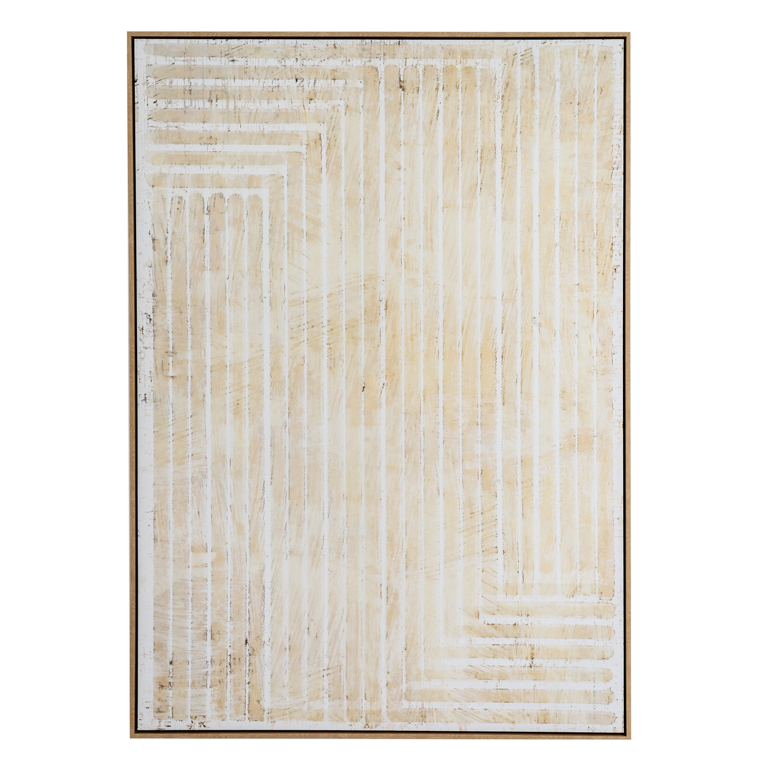 Tellura Hand Painted Canvas In Frame