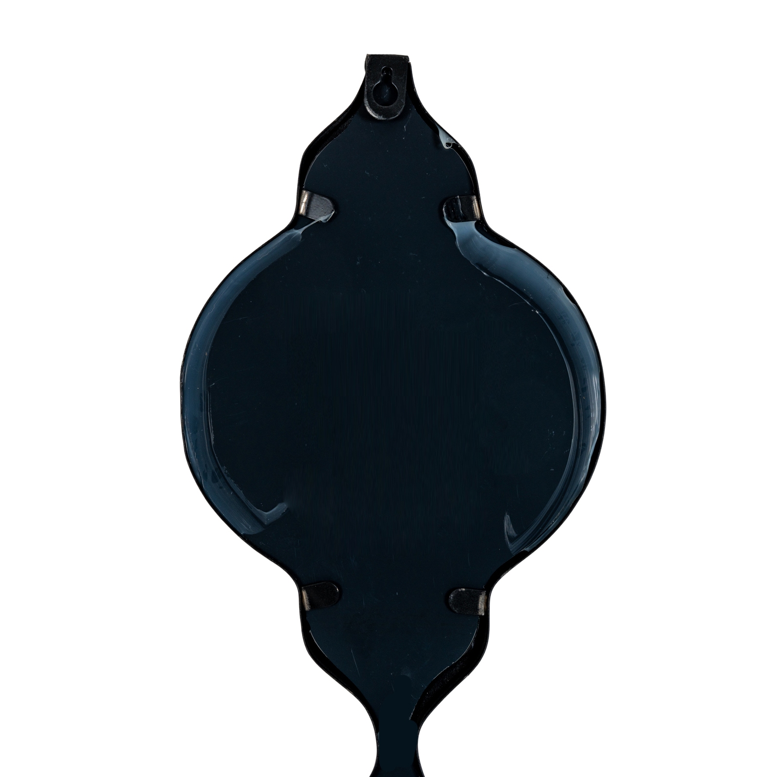 Black Quarterfoil Decorative Hanging Mirror - Image 5
