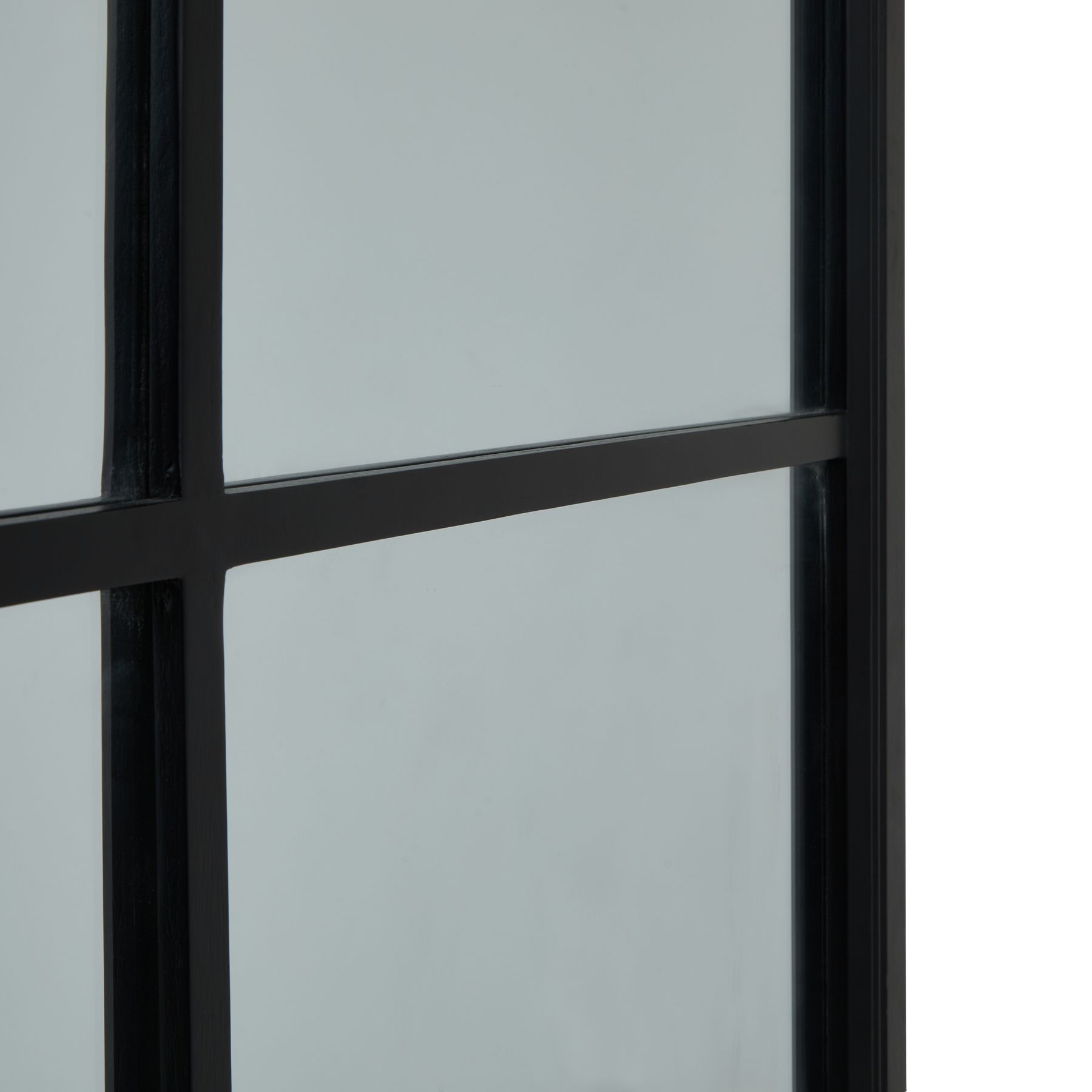 Black Wood XL Window Mirror - Image 4