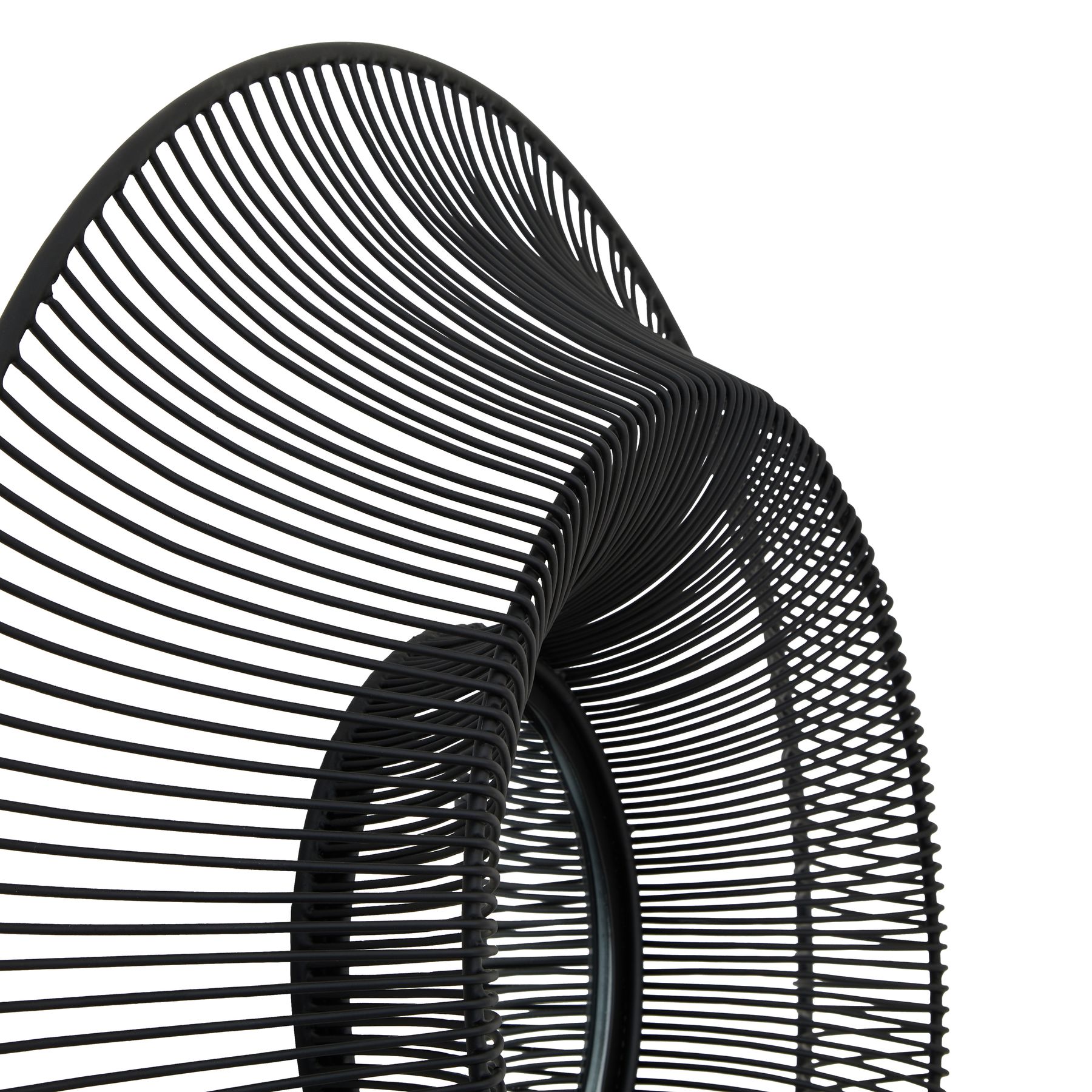 Chico Black Wire Mirror - Image 4