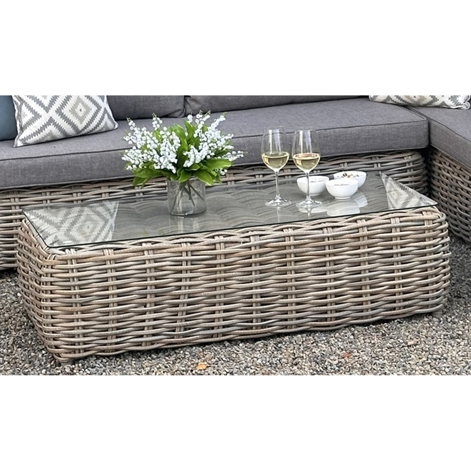 Amalfi Collection Outdoor Large Corner Set - Image 2
