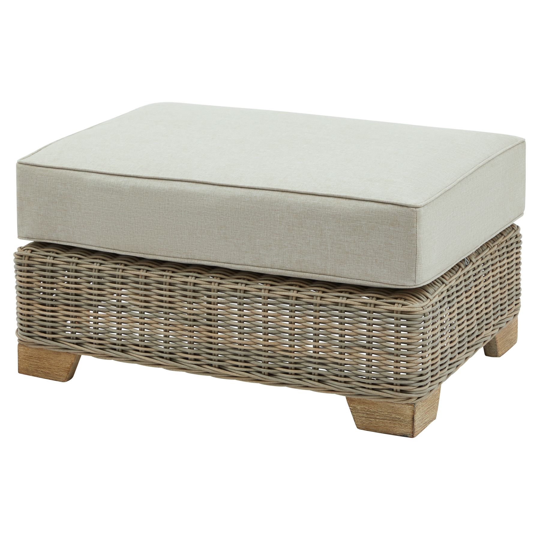 Capri Collection Outdoor Foot Stool - Image 4