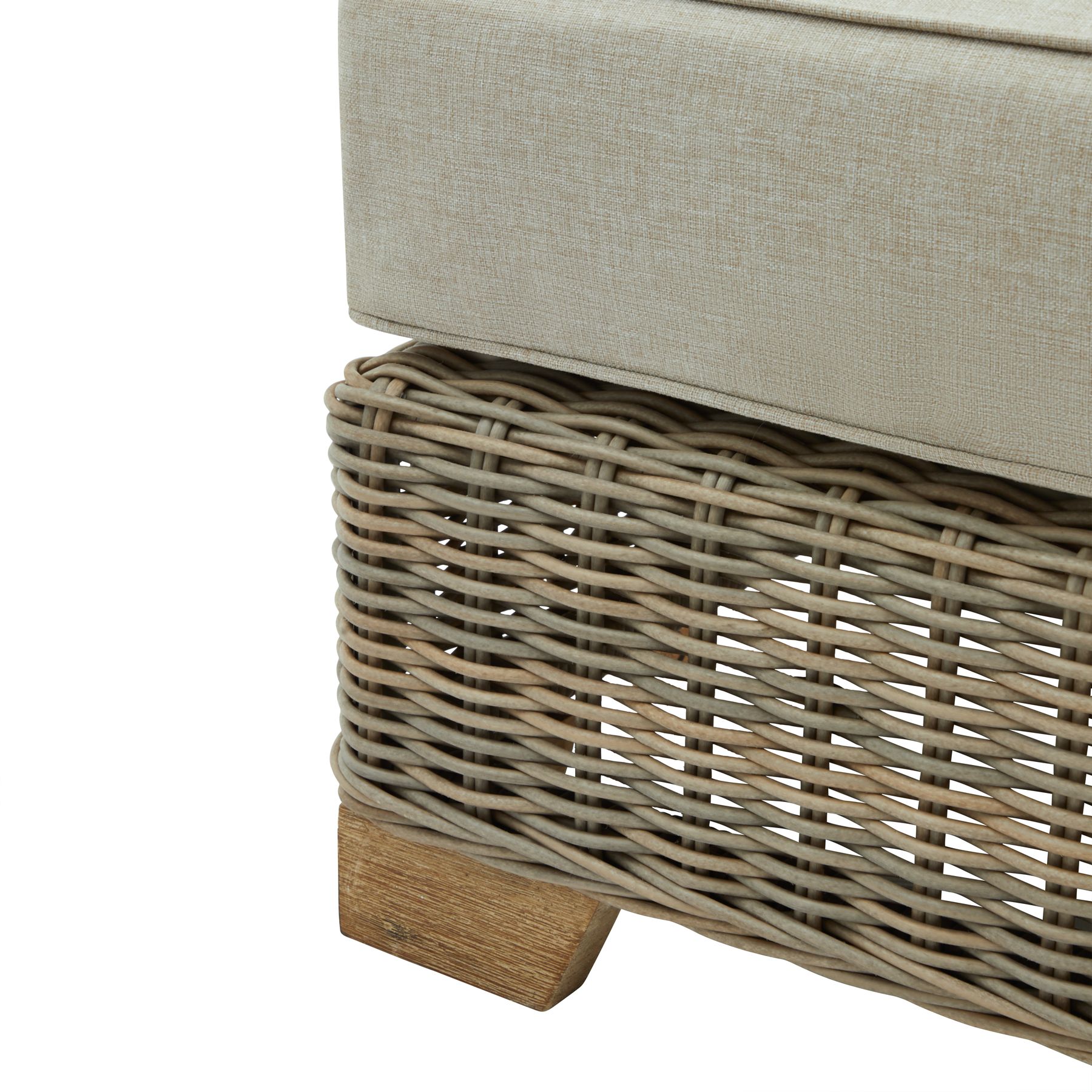 Capri Collection Outdoor Foot Stool - Image 6