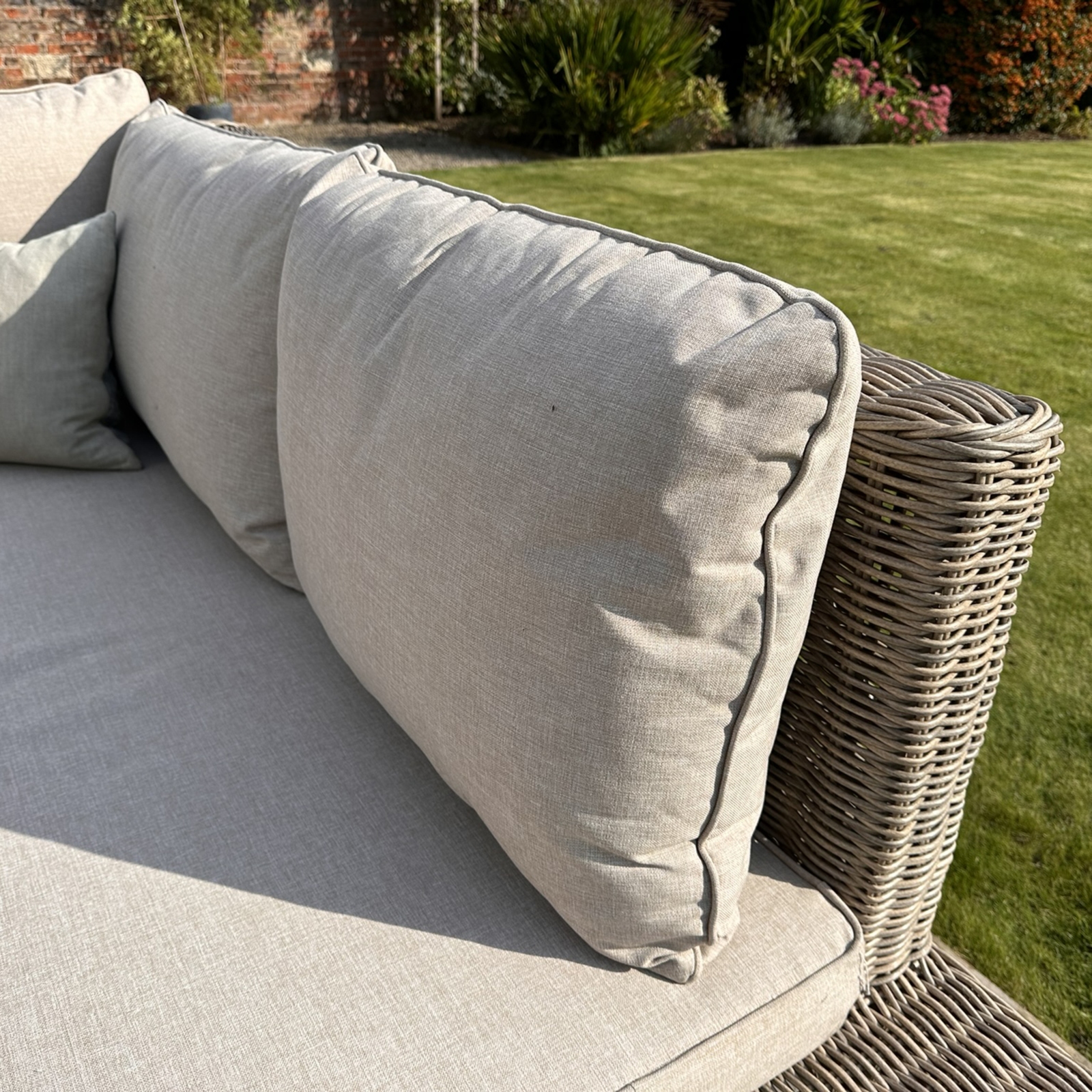 Capri Collection Outdoor Large Corner And Coffee Table Set - Image 3