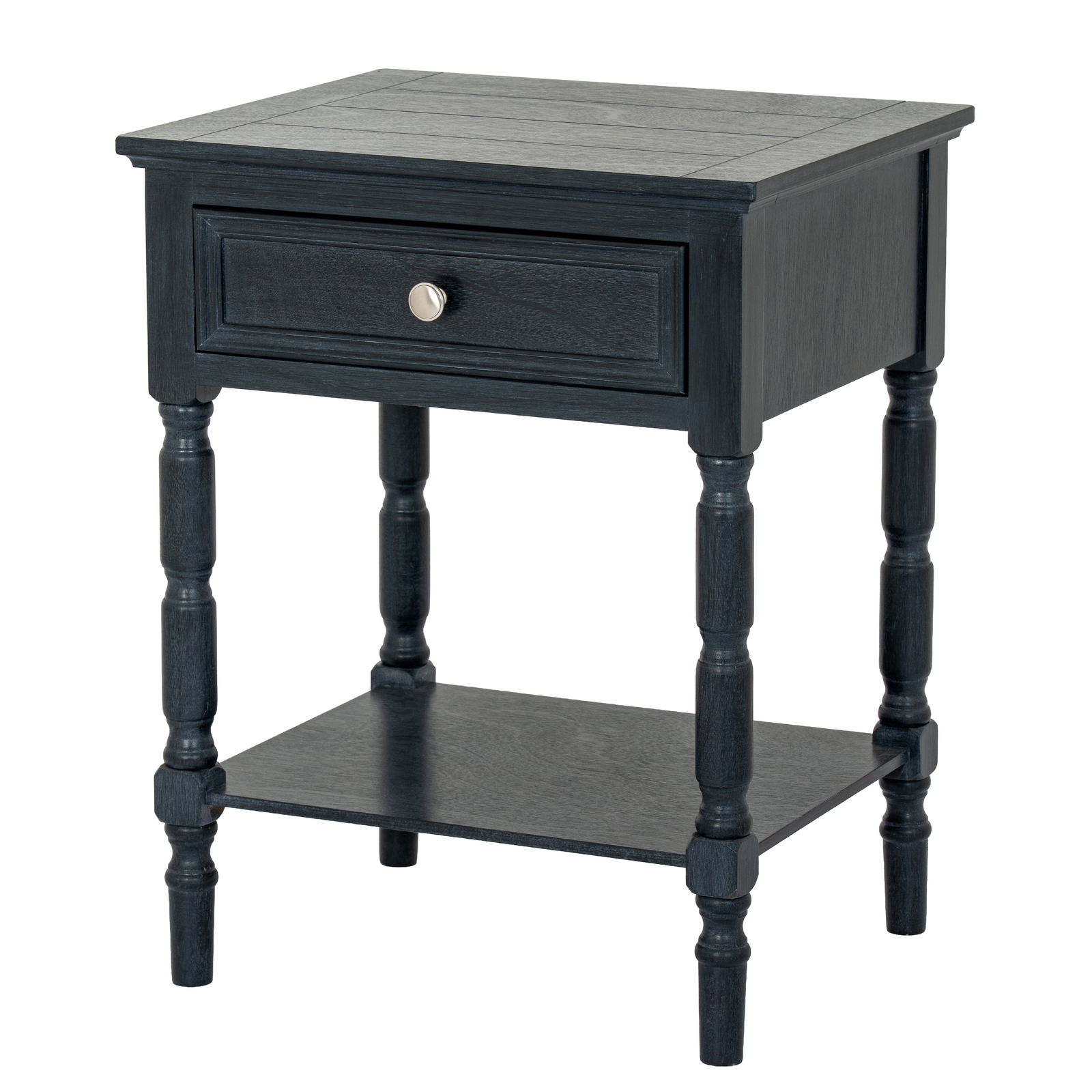 Contour Collection 1 Drawer Side Table - Image 2