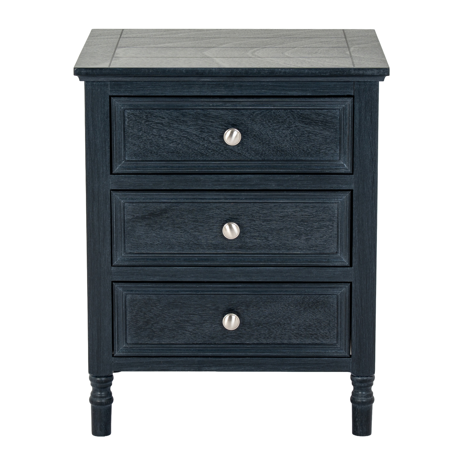 Contour Collection 3 Drawer Side Table - Image 3