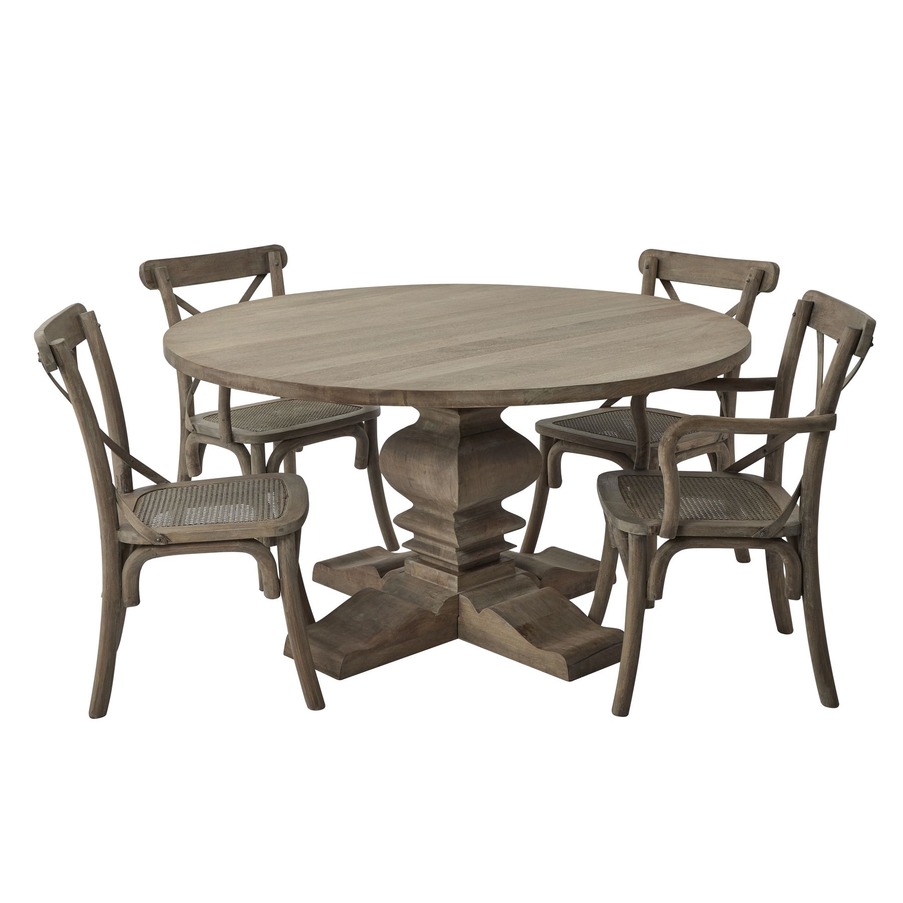 Copgrove Collection Round Pedestal Dining Table - Image 5