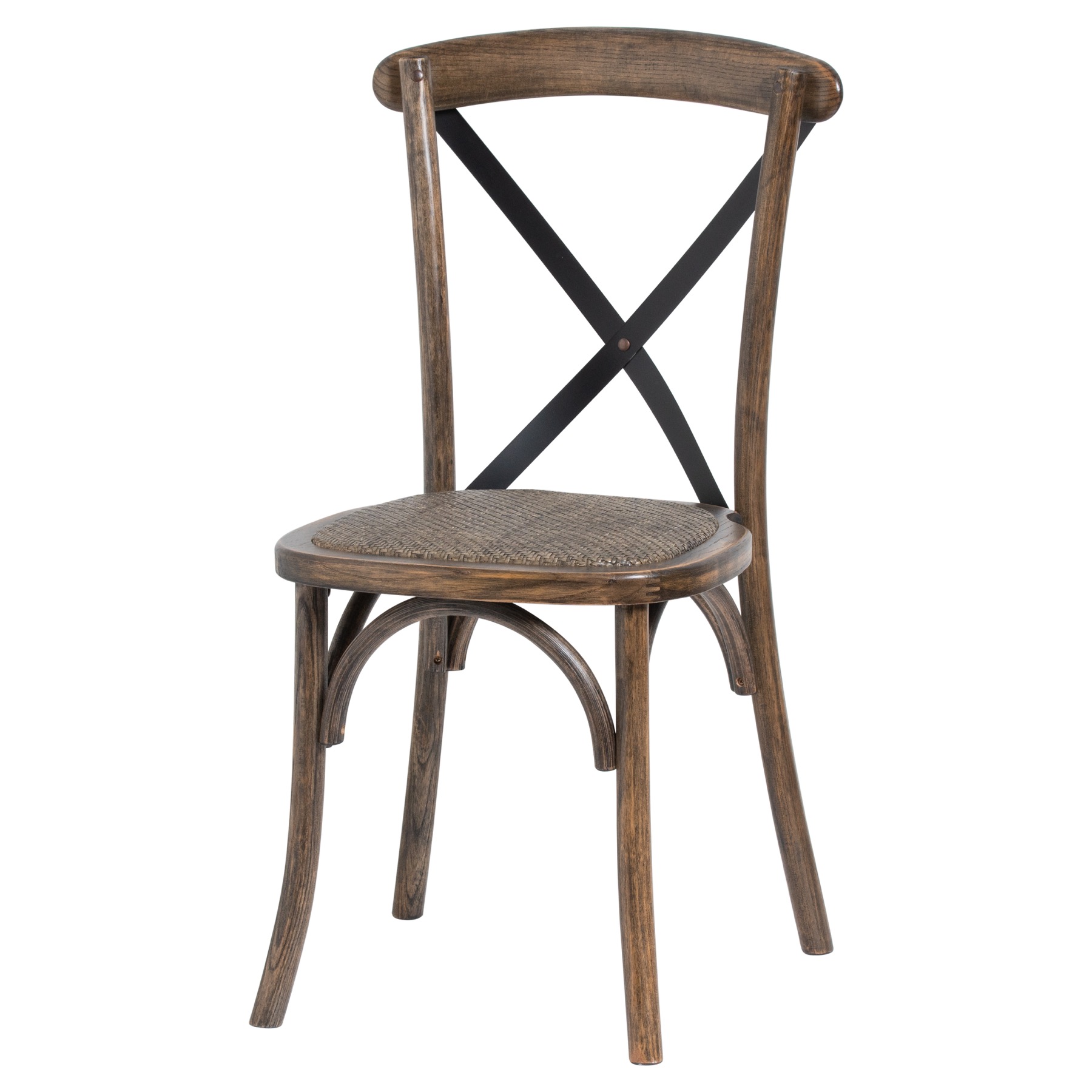 Cross Back Dining Chair - Image 2