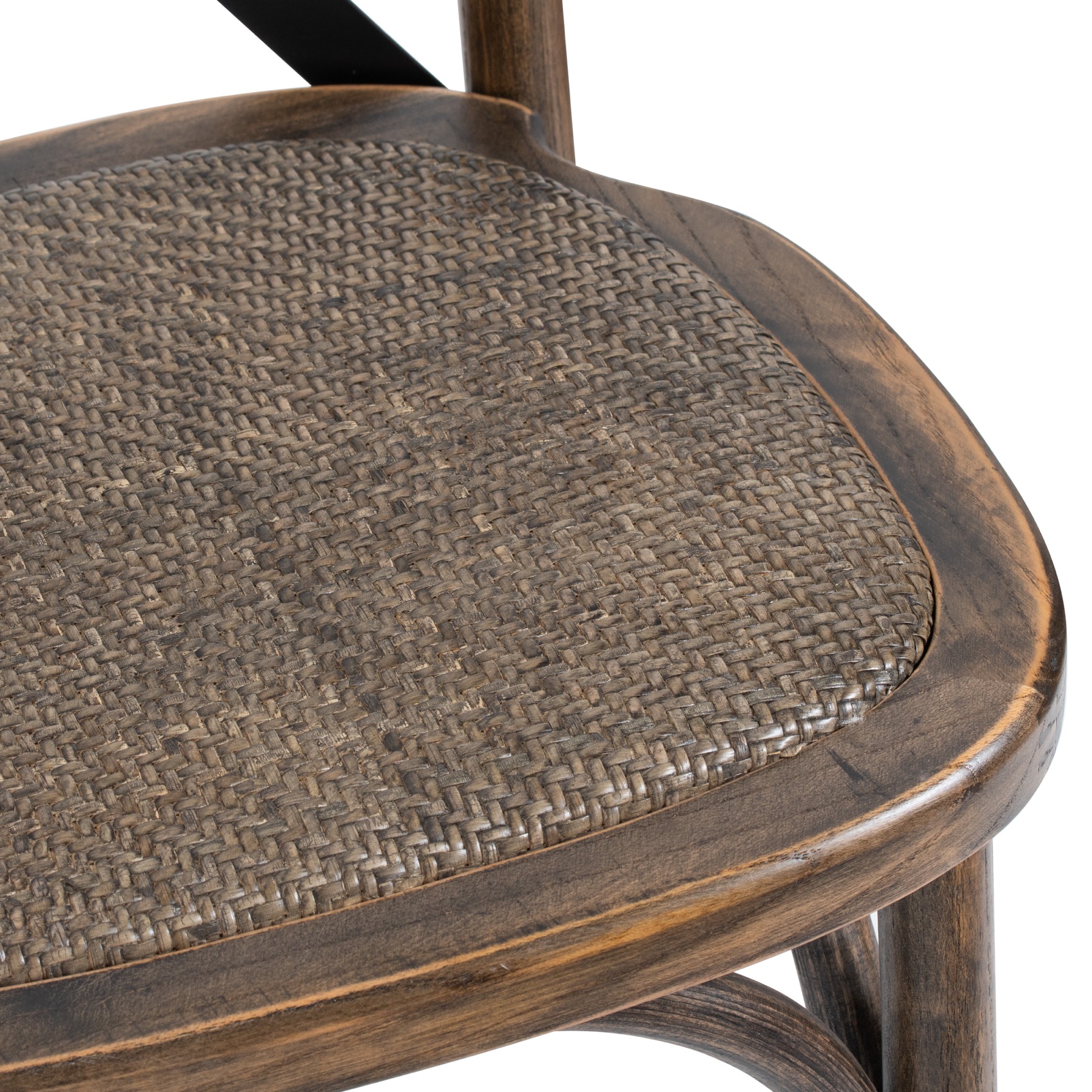Cross Back Dining Chair - Image 3