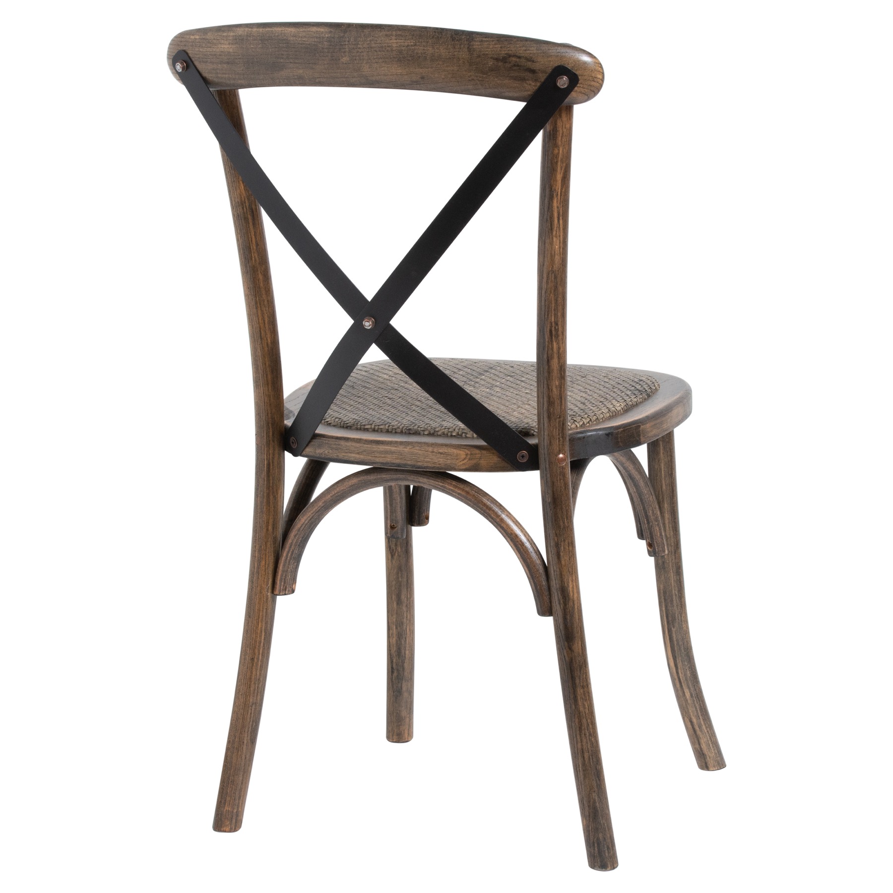 Cross Back Dining Chair - Image 4
