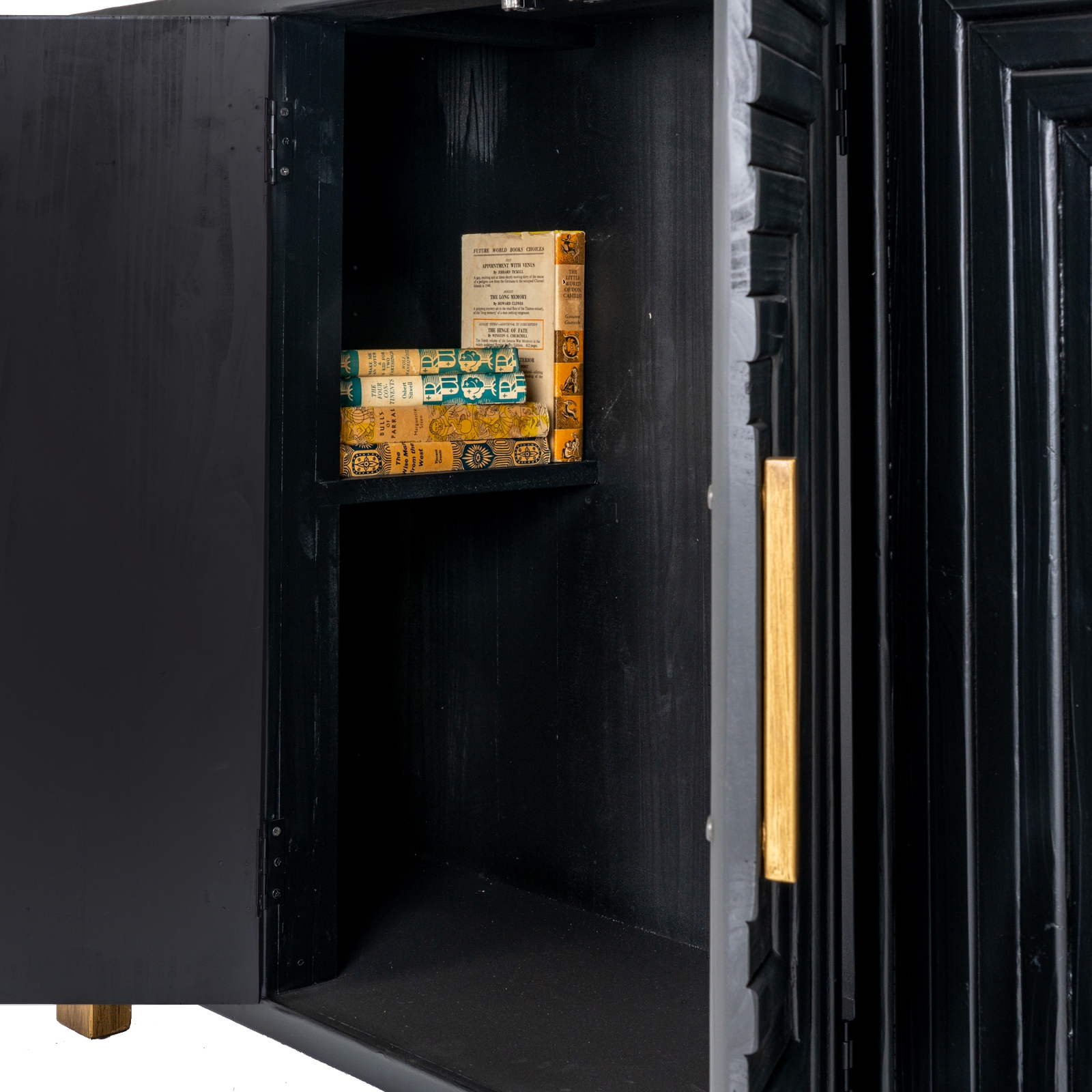 Lennox Black 2 Door Sideboard - Image 4