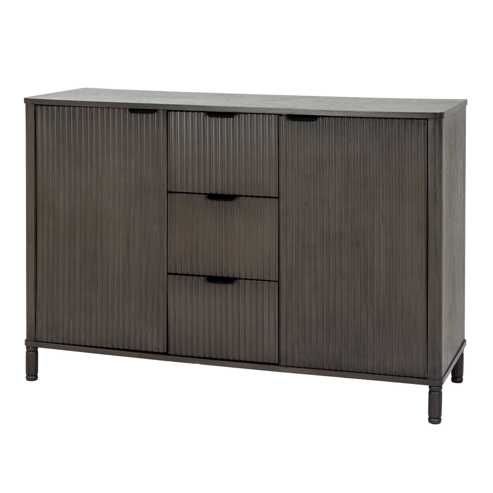 Reed Collection 3 Drawer 2 Door Cabinet - Image 2