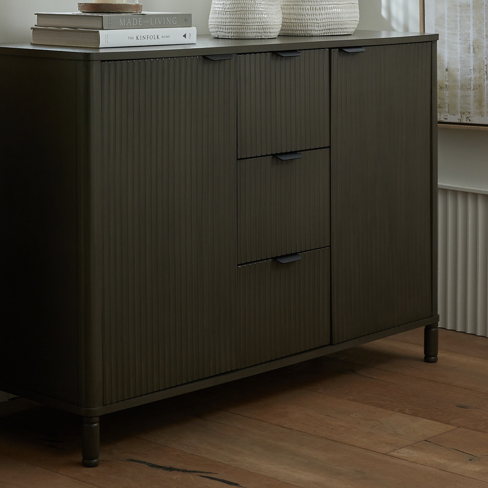 Reed Collection 3 Drawer 2 Door Cabinet