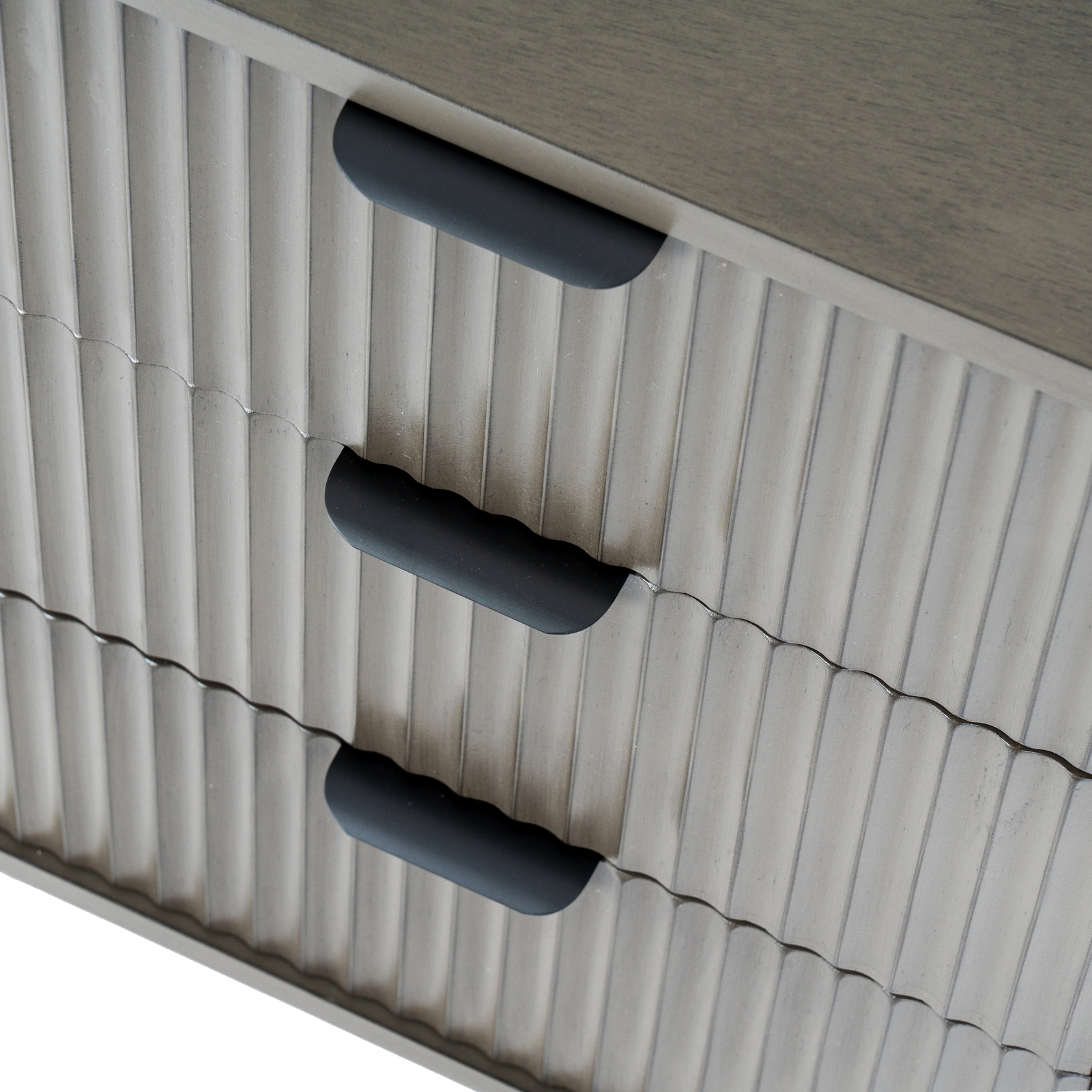 Reed Collection 3 Drawer Bedside Table - Image 4