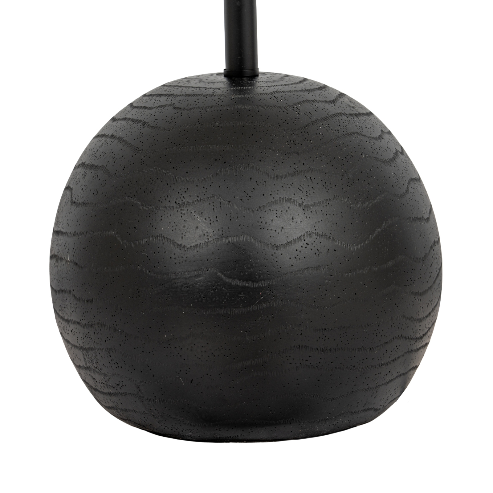 Black Cannon Floor Lamp - Image 5