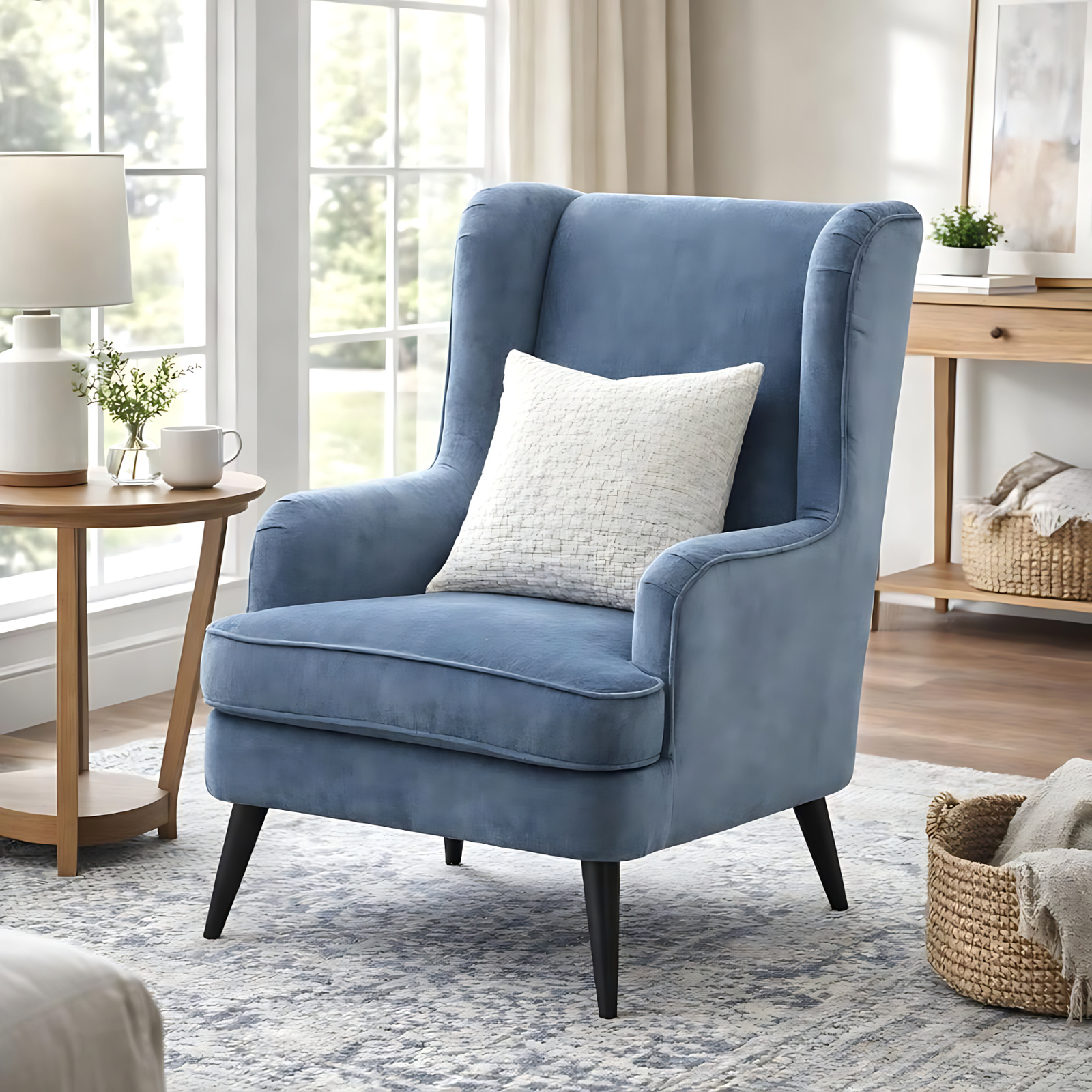 Vellis Wingback Armchair