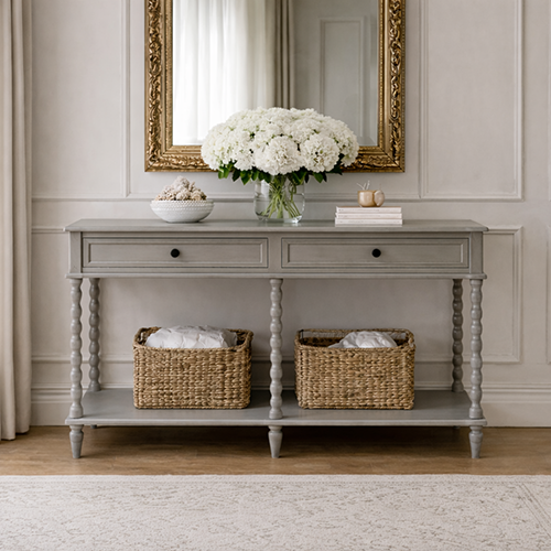 The Camden Collection Large Console Table - Image 2