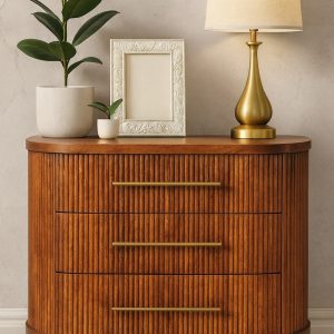 Emerson Ribbed 3-Drawer Chest