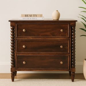 Spindle Winewood Chest