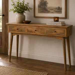 Large 3 Drawer Console