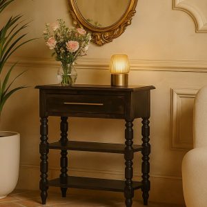 Heritage Turned-Leg Side Table