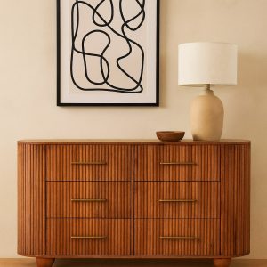 Ridgefront Chest - Amber Oak