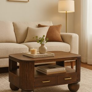 Sphere Leg Coffee Table