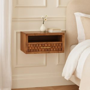 Cadiz Carved Slot-Drawer Bedside