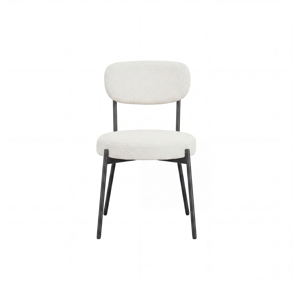 SMITH IVORY DINING CHAIR (2 PER PACK) - Image 2