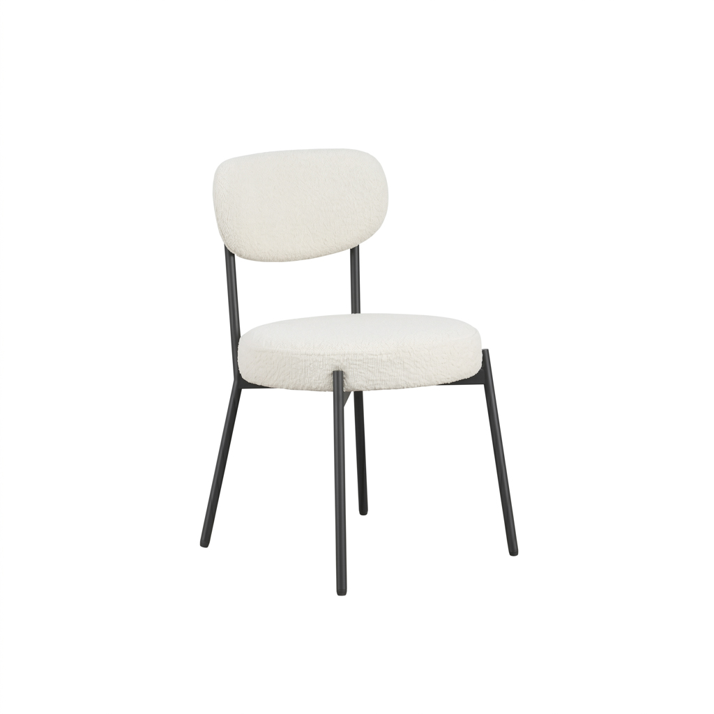 SMITH IVORY DINING CHAIR (2 PER PACK) - Image 3