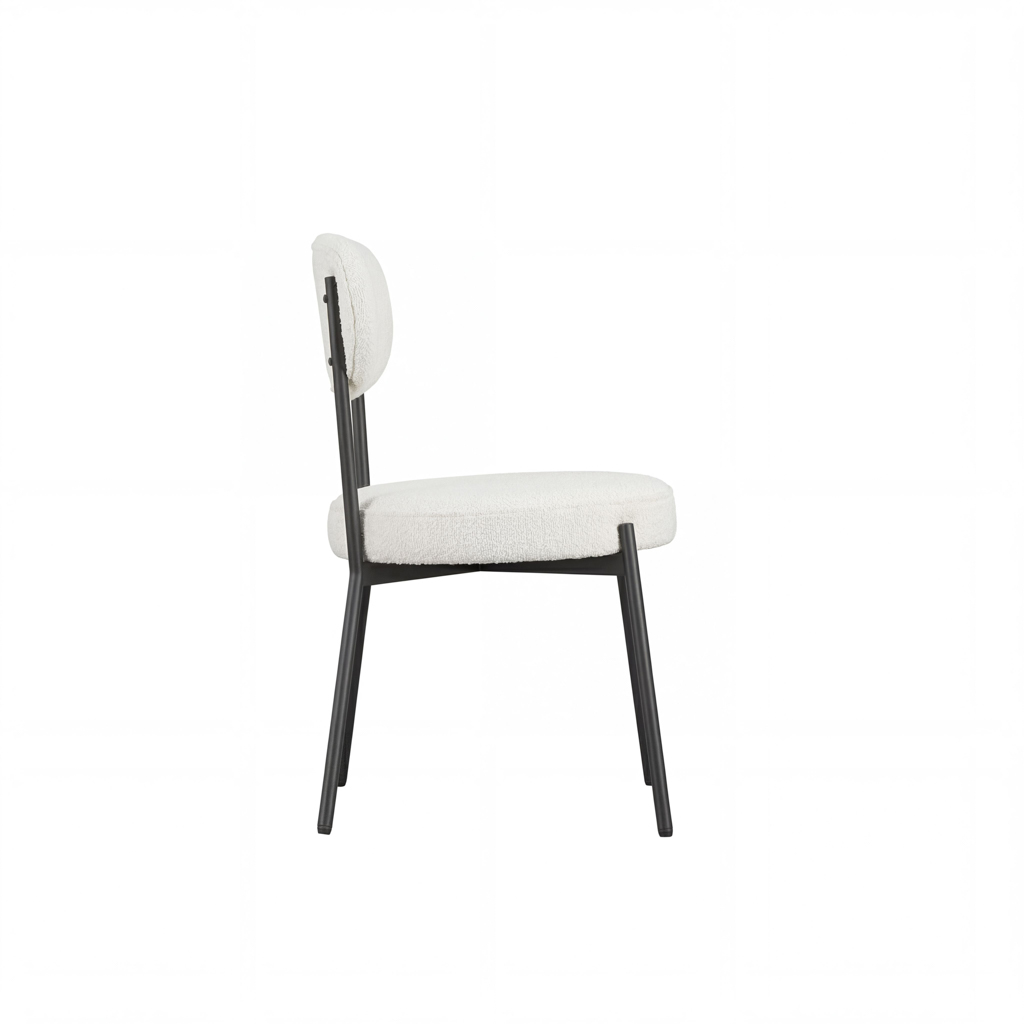 SMITH IVORY DINING CHAIR (2 PER PACK) - Image 4