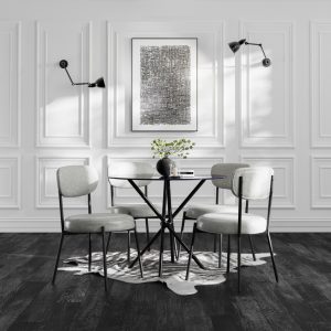 SMITH GRAPHITE DINING CHAIR (2 PER PACK)