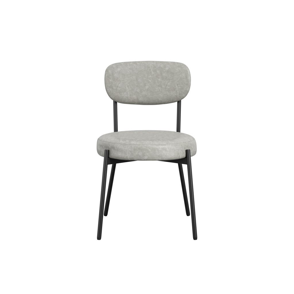 SMITH GRAPHITE DINING CHAIR (2 PER PACK) - Image 2