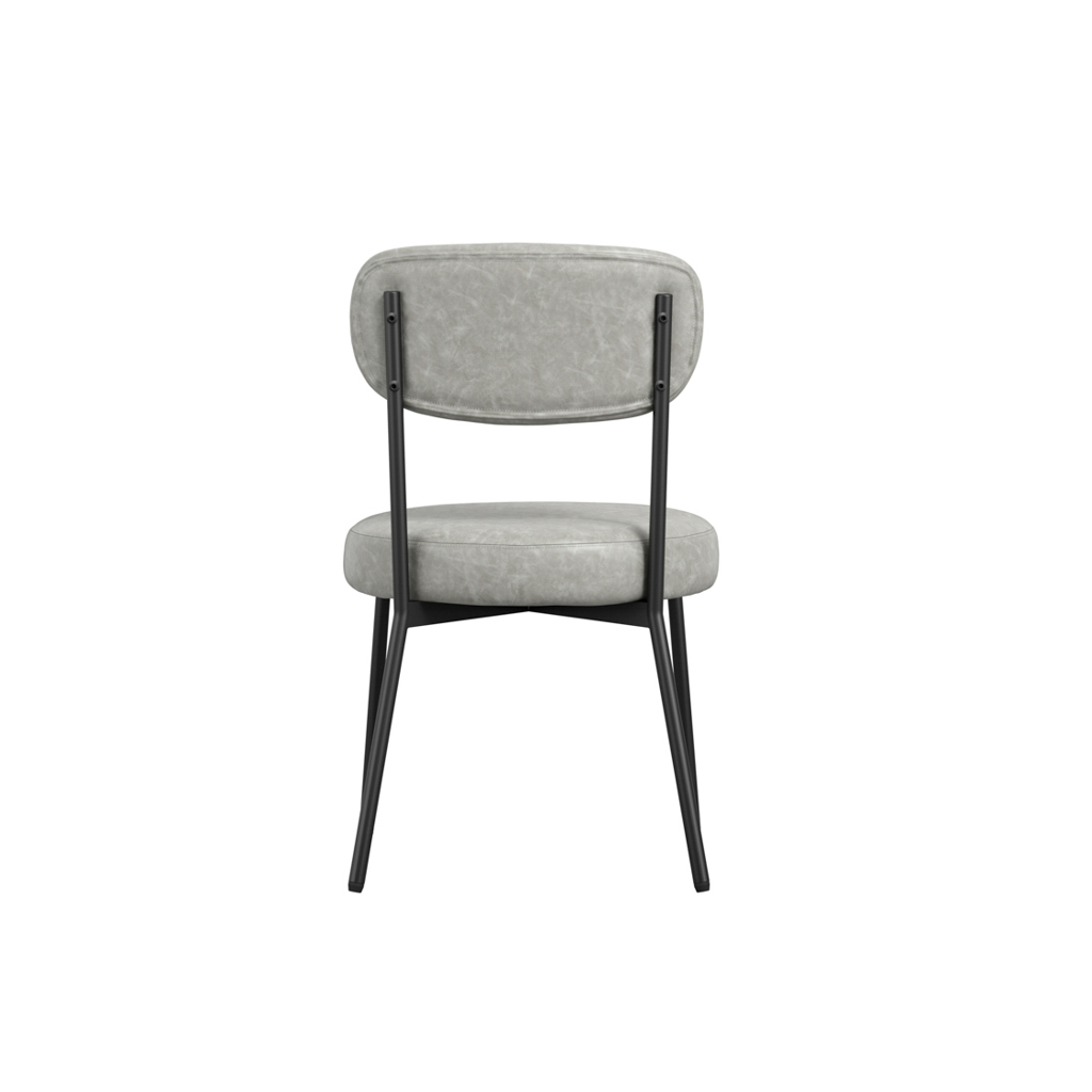 SMITH GRAPHITE DINING CHAIR (2 PER PACK) - Image 5